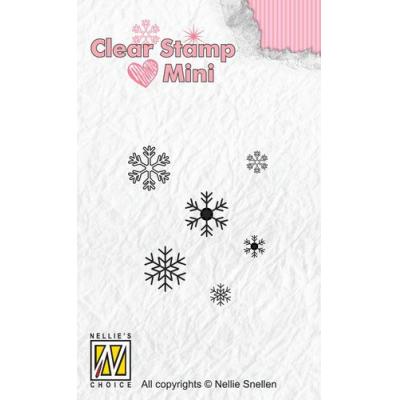 Nellies Choice - Clear Stamps Mini - Schneeflocken